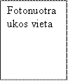 Fotonuotraukos vieta