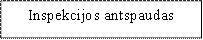 Inspekcijos antspaudas
