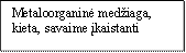 Metaloorganinė medžiaga, kieta, savaime įkaistanti

JT Nr. 3340
