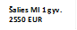 Šalies MI 1 gyv.  2550 EUR